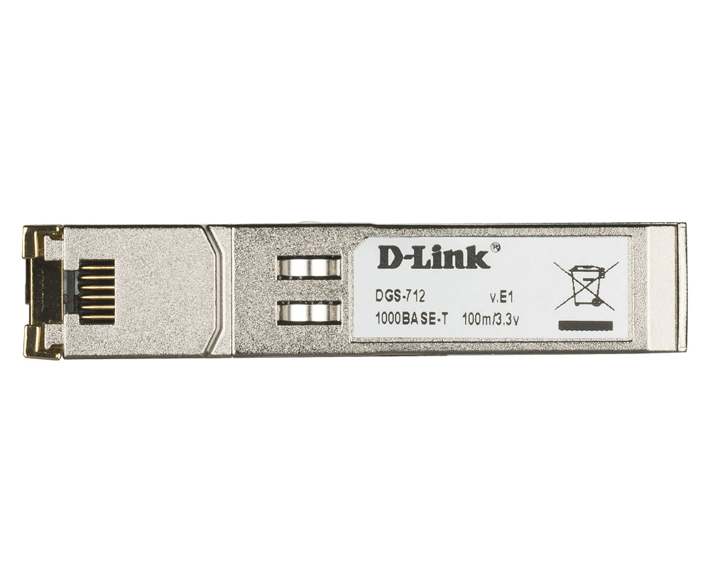 D-Link SFP 10/100/1000 BASE-T Copper Transceiver