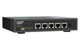 QNAP QSW-3205-5T network switch Unmanaged 10G Ethernet (100/1000/10000) Desktop Black