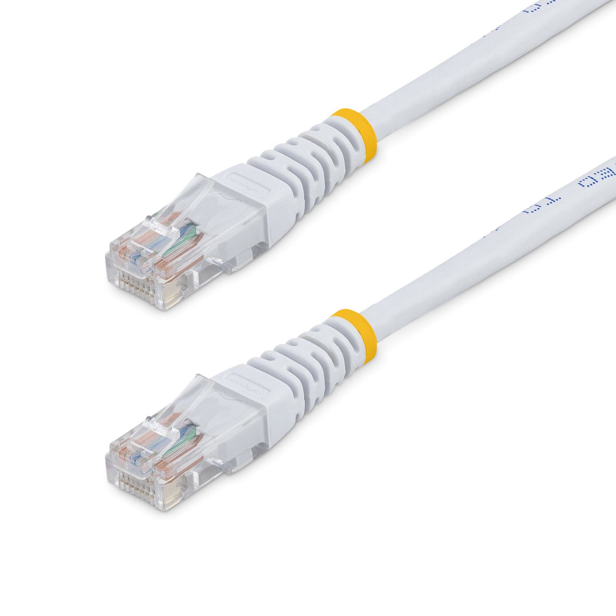 StarTech.com Cat5e Patch Cable with Molded RJ45 Connectors - 15 ft. - White