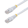StarTech.com Cat5e Patch Cable with Molded RJ45 Connectors - 3 ft. - White