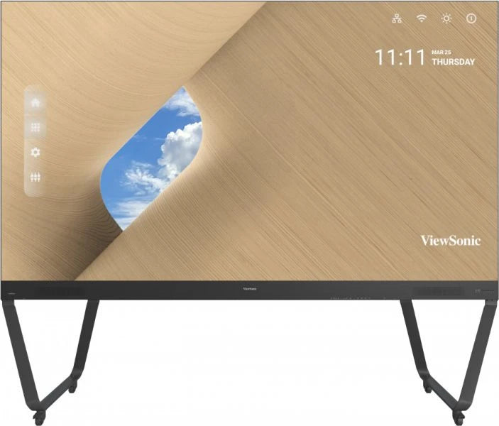 Viewsonic LDP135-151 Signage Display Digital signage flat panel 3.43 m (135") LED Wi-Fi 600 cd/m² Full HD Black Android 9.0