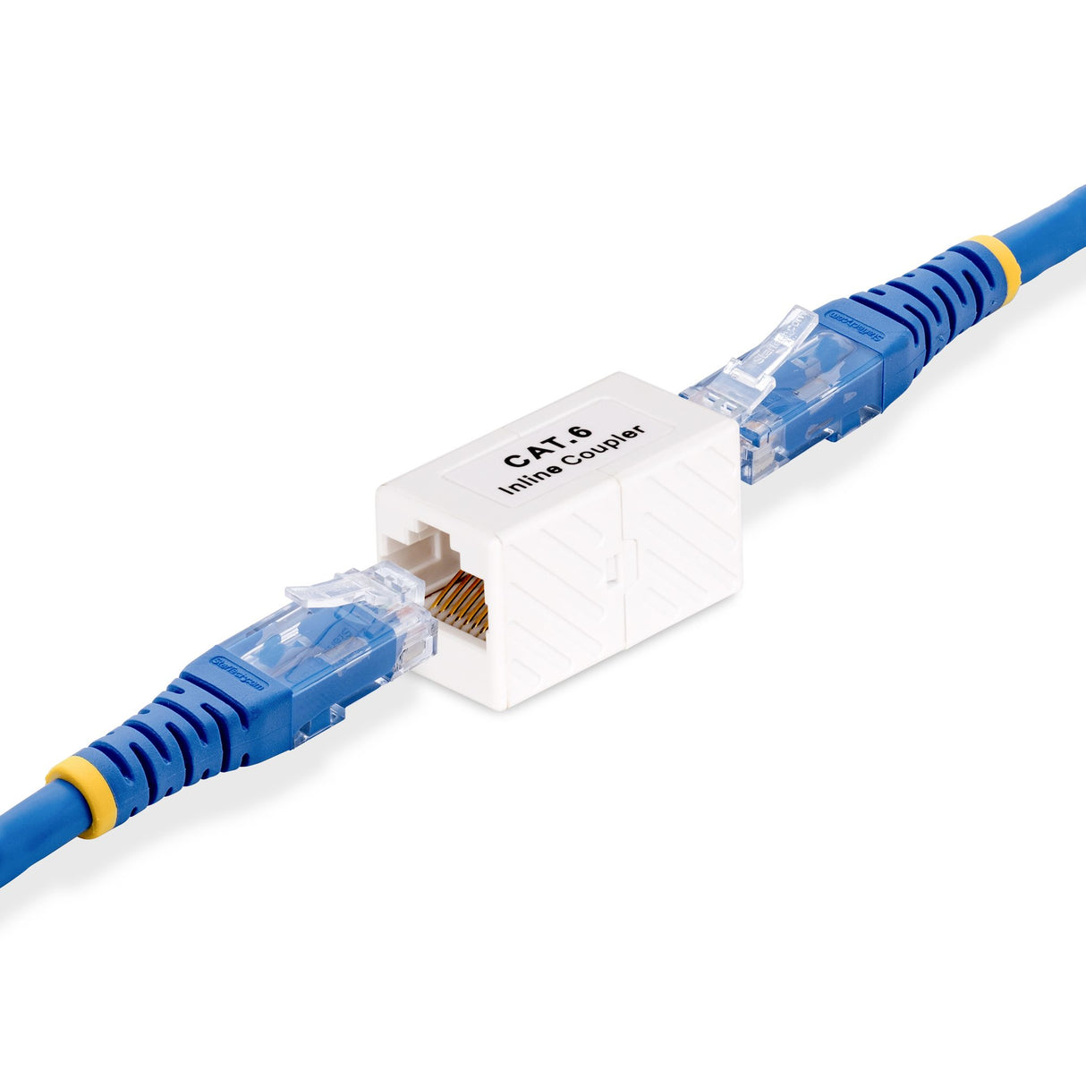 StarTech.com RJ45 Coupler 5-Pack, Inline Cat6 Coupler, Female to Female (F/F) T568B Connector, Unshielded Ethernet Cable Extension