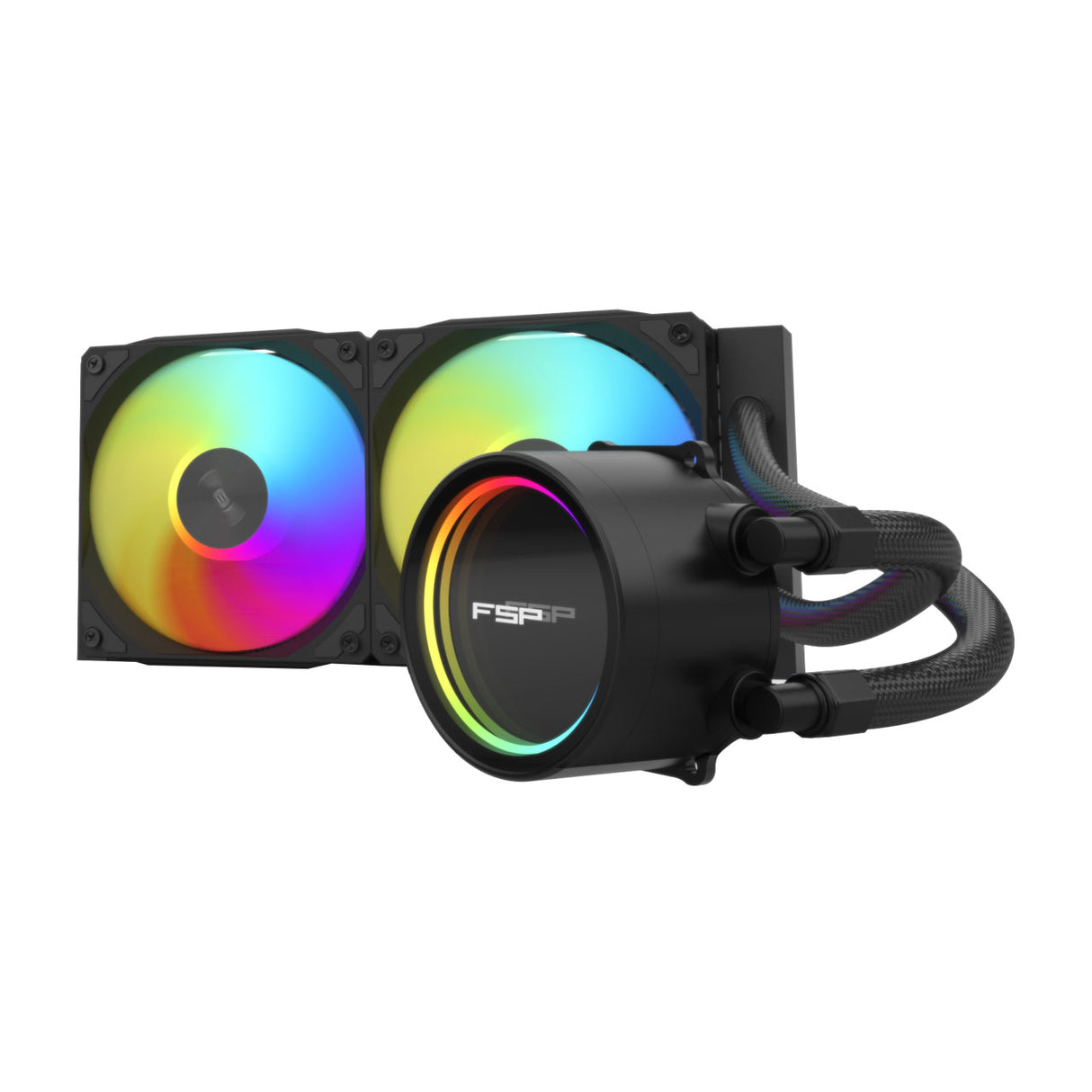 FSP AE24-B Processor Cooler Liquid Black ARGB