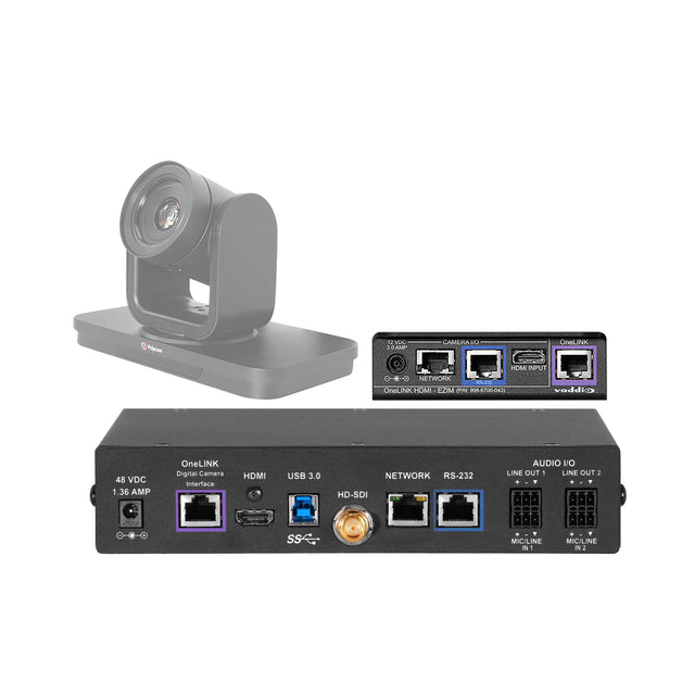 Vaddio Polycom Codec Kit for OneLINK Bridge to EagleEye IV Camera