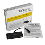 StarTech.com 4 Port USB C Hub with 4 USB Type-A Ports (USB 3.0 SuperSpeed 5Gbps) - 60W Power Delivery Passthrough Charging - USB 3.2 Gen 1 Laptop Hub Adapter - MacBook, Dell