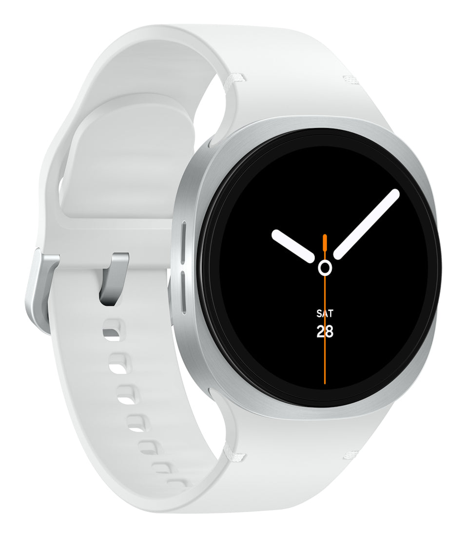 Samsung Galaxy Watch8 3.3 cm (1.3") AMOLED 40 mm Digital 438 x 438 pixels Touchscreen 4G Silver Wi-Fi GPS (satellite)