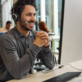 HP Poly Mission 615 Monaural USB Wired Headset TAA