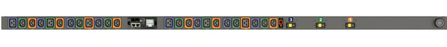 Vertiv Geist MNS5MGB1-24PH68-3TL21A0A10-S-A power distribution unit (PDU) 24 AC outlet(s) Black