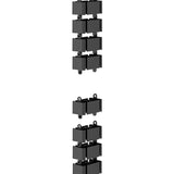 Fellowes 100136871 cable organizer Desk Cable sleeve Black 1 pc(s)