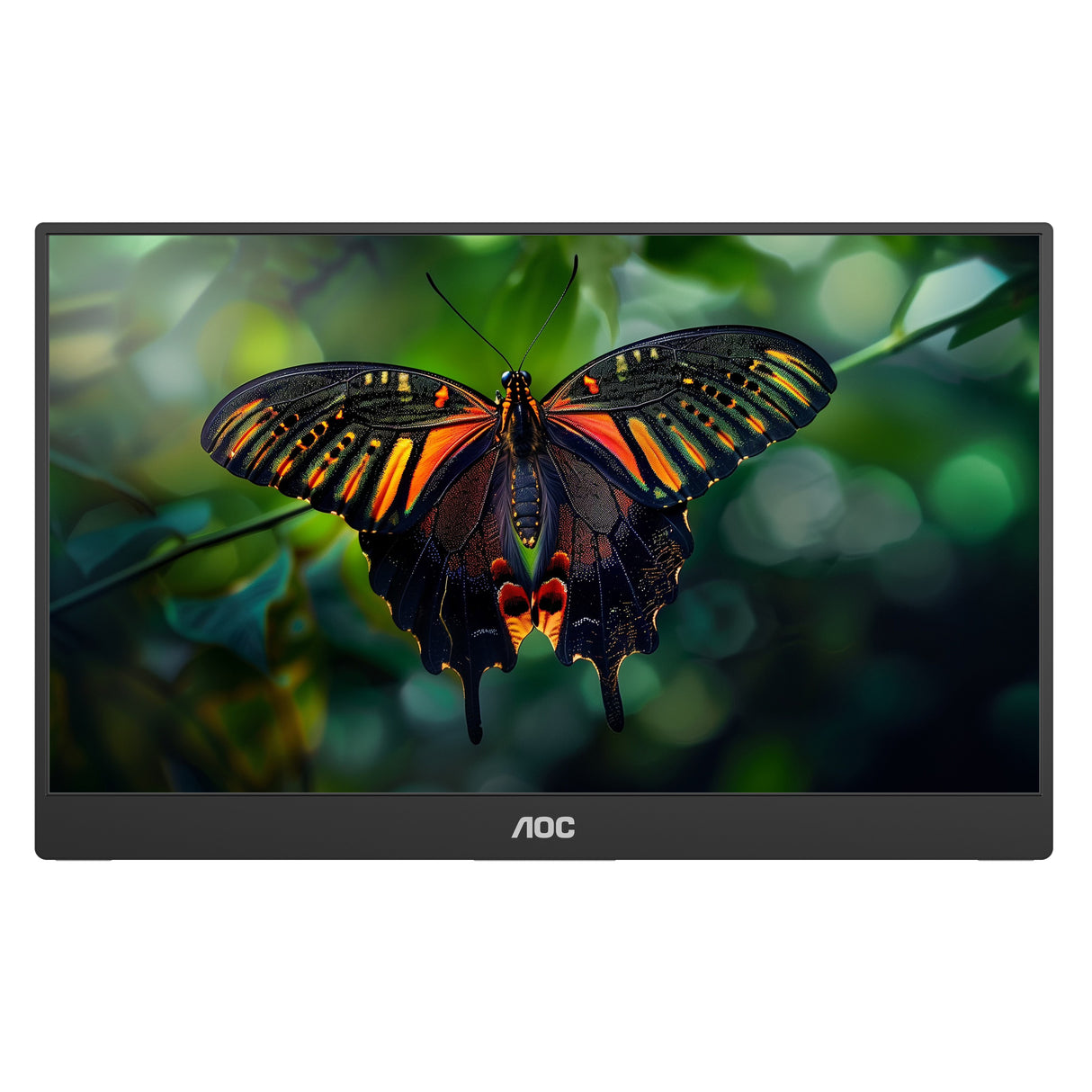 AOC 16T10 portable TV/monitor Portable monitor Black 39.6 cm (15.6") 1920 x 1080 pixels