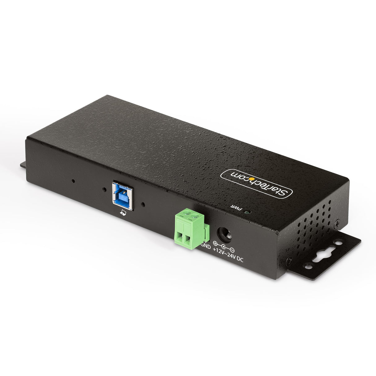 StarTech.com 7-Port Managed USB Hub with 7x USB-A, Heavy Duty with Metal Industrial Housing, ESD & Surge Protection, Wall/Desk/Din-Rail Mountable, USB 3.0/3.1/3.2 Gen 1 5Gbps - TAA
