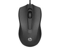 HP 105 BLK Wired mouse Office Ambidextrous USB Type-A Optical 1600 DPI