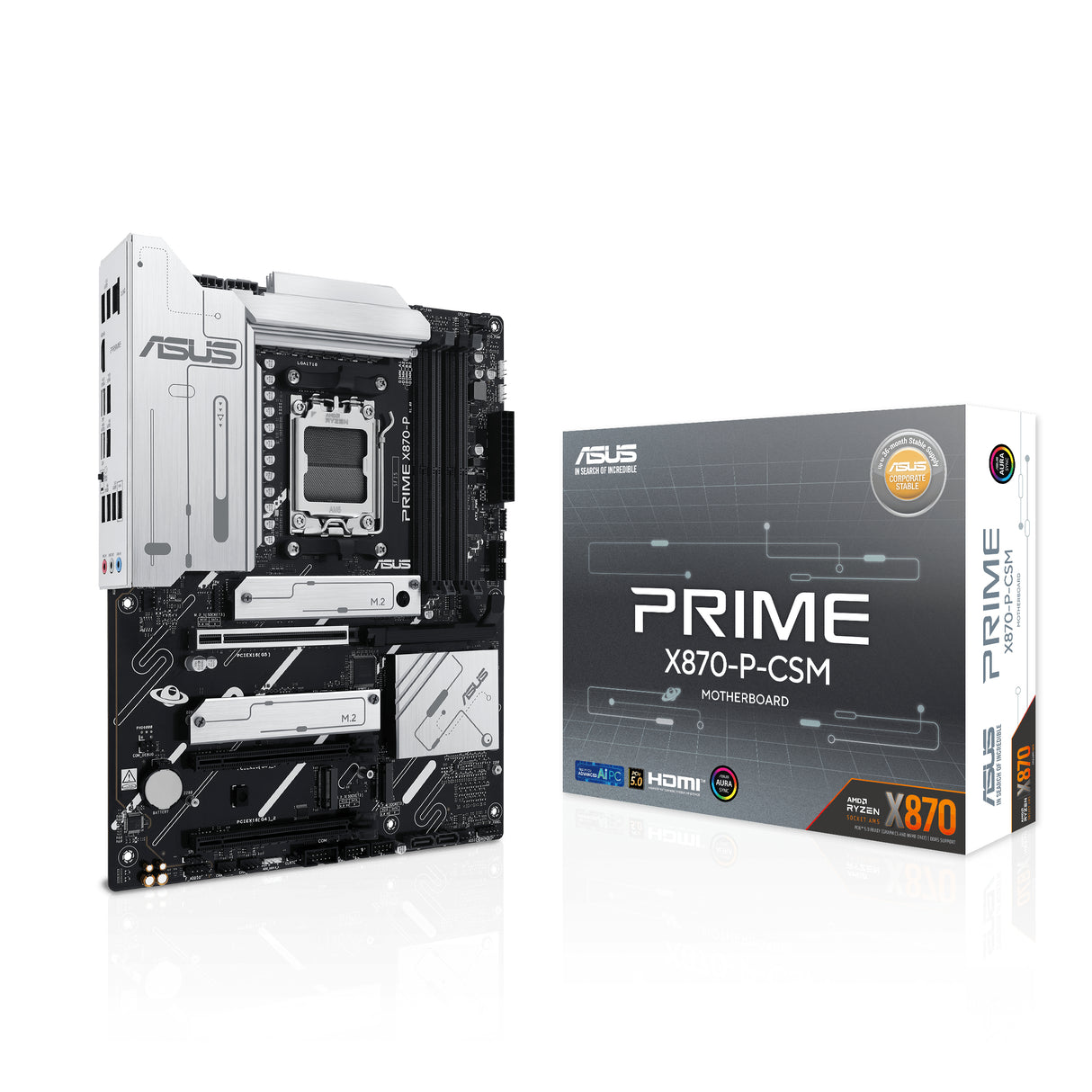 ASUS PRIME X870-P-CSM motherboard AMD X870 Socket AM5 ATX