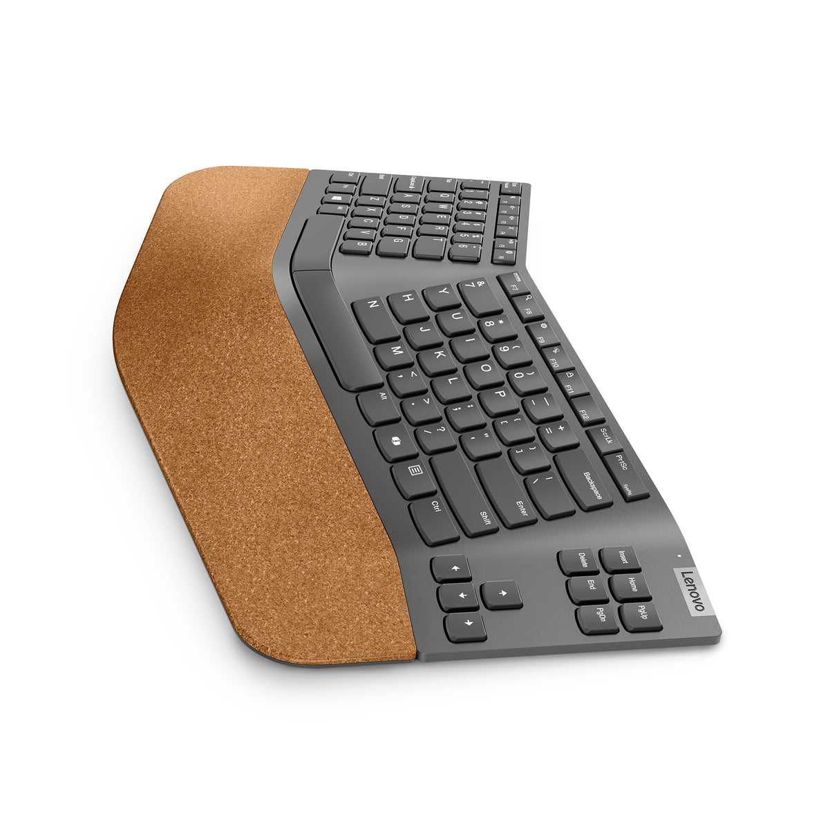 Lenovo Go Wireless Split keyboard Home/Office RF Wireless QWERTY US English Grey