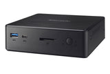 Shuttle Nano PC NC10U , Intel Celeron 4205U, 1x HDMI, 1x DP, 1x 2.5" bay, 1x M.2, 1x LAN, 1x COM, Wifi, 24/7 permanent operation, incl. VESA & Stand