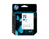 HP Cartouche d'encre cyan clair n°72 69-ml avec encre Vivera print head Thermal inkjet