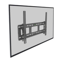 Mount-It! TV Mount Heavy Duty Super Strength Up to 80 In up to 175 lbs Tilt Integrated Level High Strength Steel Openings for Cable Management - Black