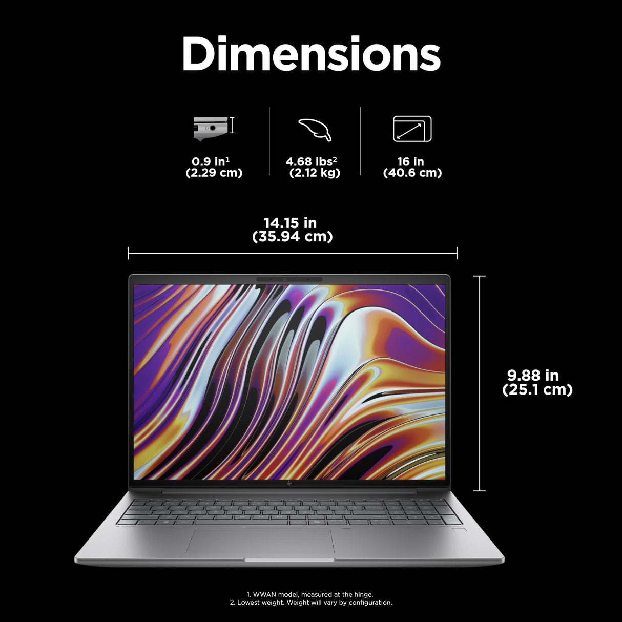 HP ZBook Power G11 A AMD Ryzen™ 7 8845HS Mobile workstation 40.6 cm (16") WUXGA 32 GB DDR5-SDRAM 1 TB SSD NVIDIA RTX 2000 Ada Wi-Fi 6E (802.11ax) Windows 11 Pro Grey
