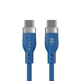Targus HyperJuice Flex USB cable USB 2.0 1.5 m USB C 0.48 Gbit/s 60 W Blue
