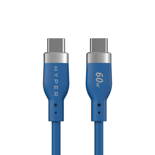 Targus HyperJuice Flex USB cable USB 2.0 1.5 m USB C 0.48 Gbit/s 60 W Blue