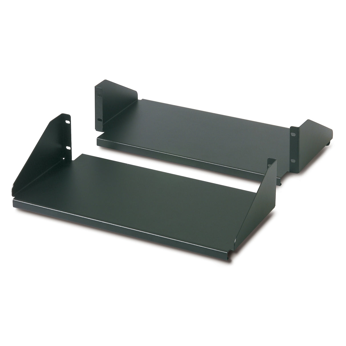 APC Double Sided Fixed Shelf for 2-Post Rack 250 lbs Black