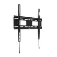 Klipxtreme TV Mount Fixed 32 - 70In Flat or Curved TV Max 110lbs Built in Leveler Spring Locking Mechanism - Black