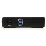 StarTech.com 4 Port Black SuperSpeed USB 3.0 Hub - 5Gbps