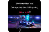 LG 27GS93QE-B computer monitor 68.6 cm (27") 2560 x 1440 pixels Quad HD OLED Black