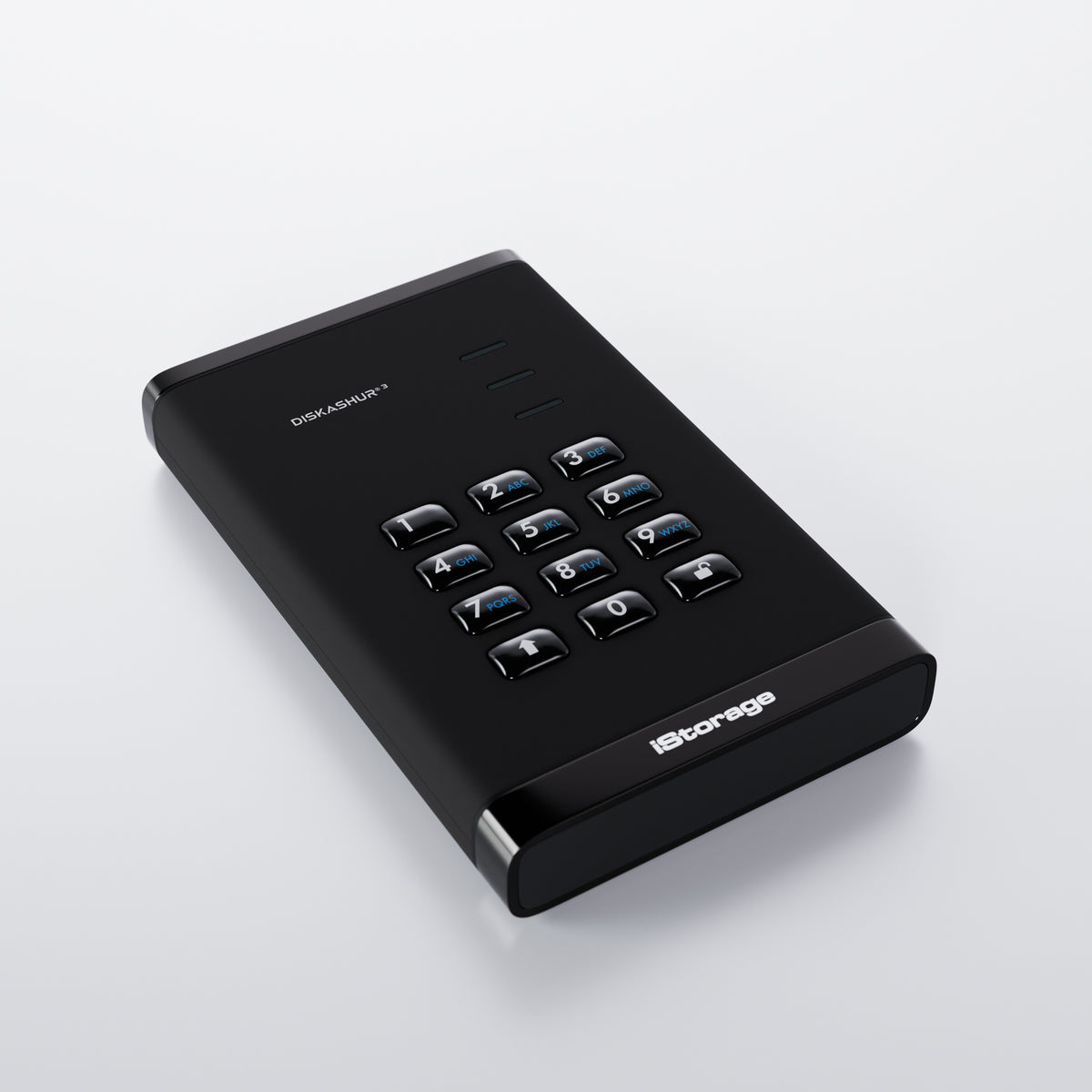 iStorage diskAshur3 Hardware Encrypted SSD by -Black