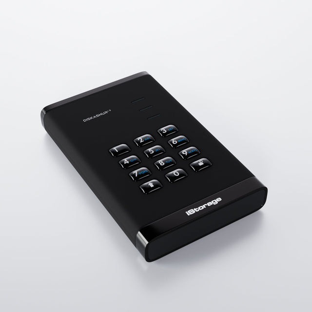 iStorage diskAshur3 Hardware Encrypted SSD by -Black