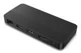 Lenovo 40B90000US laptop dock/port replicator Wired USB 3.2 Gen 2 (3.1 Gen 2) Type-C Black