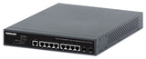 Intellinet 10-Port L2+ Fully Managed PoE++ Switch with 8 Gigabit Ethernet Ports and 2 SFP Uplinks