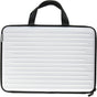 Trident Laptop Case 13in Hard Shell Exterior White with Black Trim-fits most 13 -14 inch Chromebooks and laptops up to 13.6” in length.