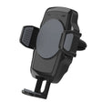 Scosche Qi Car Charger 5W Vent Mount with USB-C Cable and Car Charger Extends up to 3.5In in Width - Black