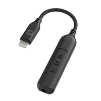 Scosche Adapter Lightning to 3.5mm Female MFI with Volume Controls and Play Buttons Strikeline