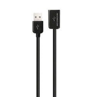 Scosche Extension Cable USB-A Male to USB-A Female 6ft Black