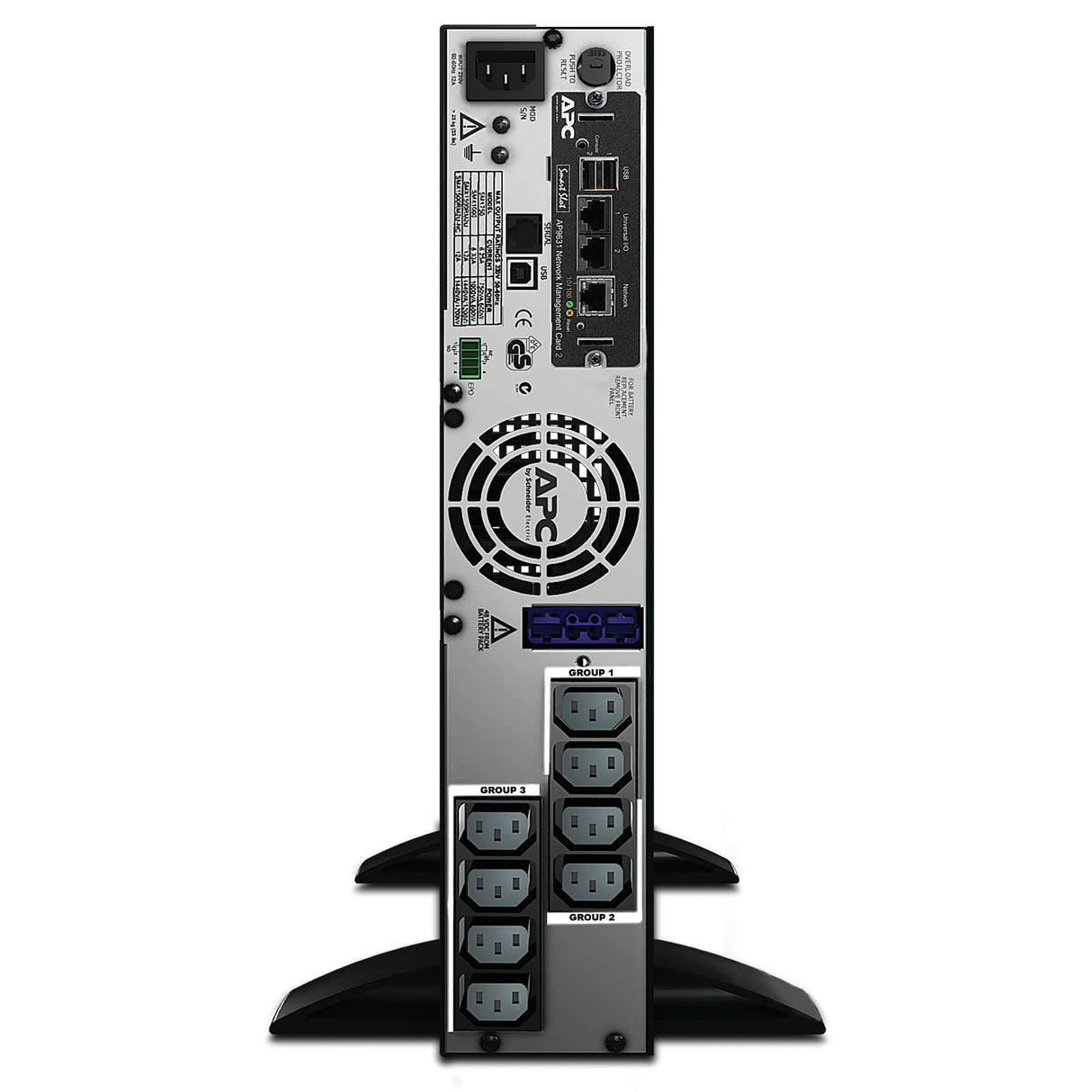 APC Smart-UPS X SMX1500RMI2UNC - 1500VA, 8x C13 output, USB, expandable runtime, NMC