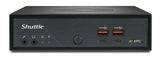 Shuttle Slim AI PC DN11H7 Intel Core Ultra 7 155H, Intel Arc graphics, 2xHDMI, 2x DP, 4x 2.5 Gbit LAN, VESA, 24/7 permanent operation