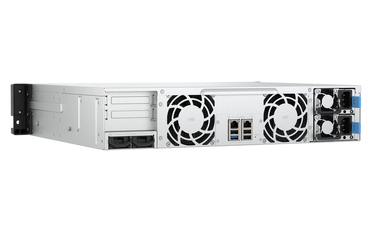 QNAP TS-H1465U-RP Storage server Rack (2U) 8 GB DDR5 0 TB QNAP QTS Black