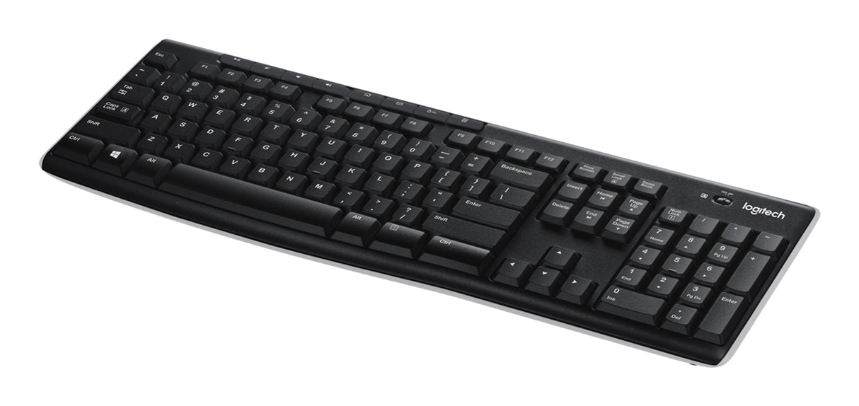 Logitech 920-003051 keyboard RF Wireless English Black