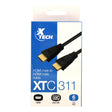 Xtech HDMI Cable Male to Male Gold Plated Contacts - 6ft - Black
