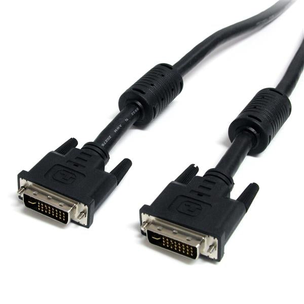 StarTech.com 10 ft DVI-I Dual Link Digital Analog Monitor Cable M/M