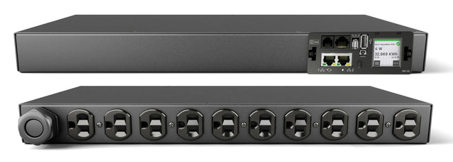 Vertiv Geist MN05M1R0-10D203-2ST5A0H10-S power distribution unit (PDU) 10 AC outlet(s) 0U Black