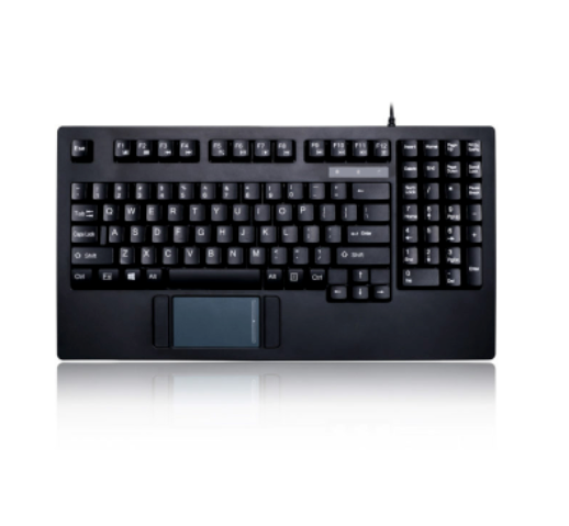 Adesso Keyboard Wired EasyTouch Rackmount Touchpad 1U - Black