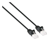 Intellinet 745758 networking cable Black 0.15 m Cat6a U/UTP (UTP)