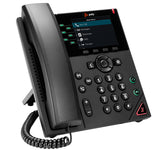 HP Poly VVX 350 6-Line IP Phone and PoE-enabled