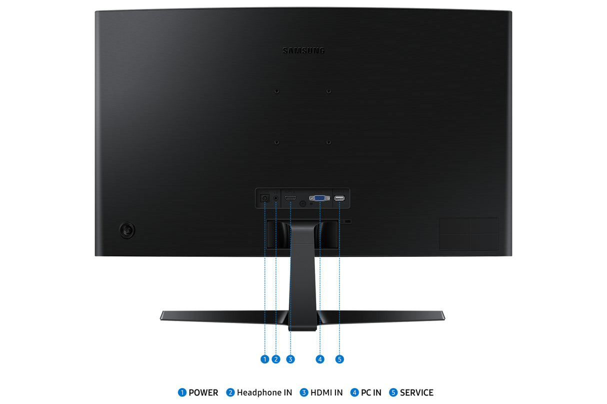 Samsung LS27D368GANXZA computer monitor 68.6 cm (27") 1920 x 1080 pixels Full HD LED Black