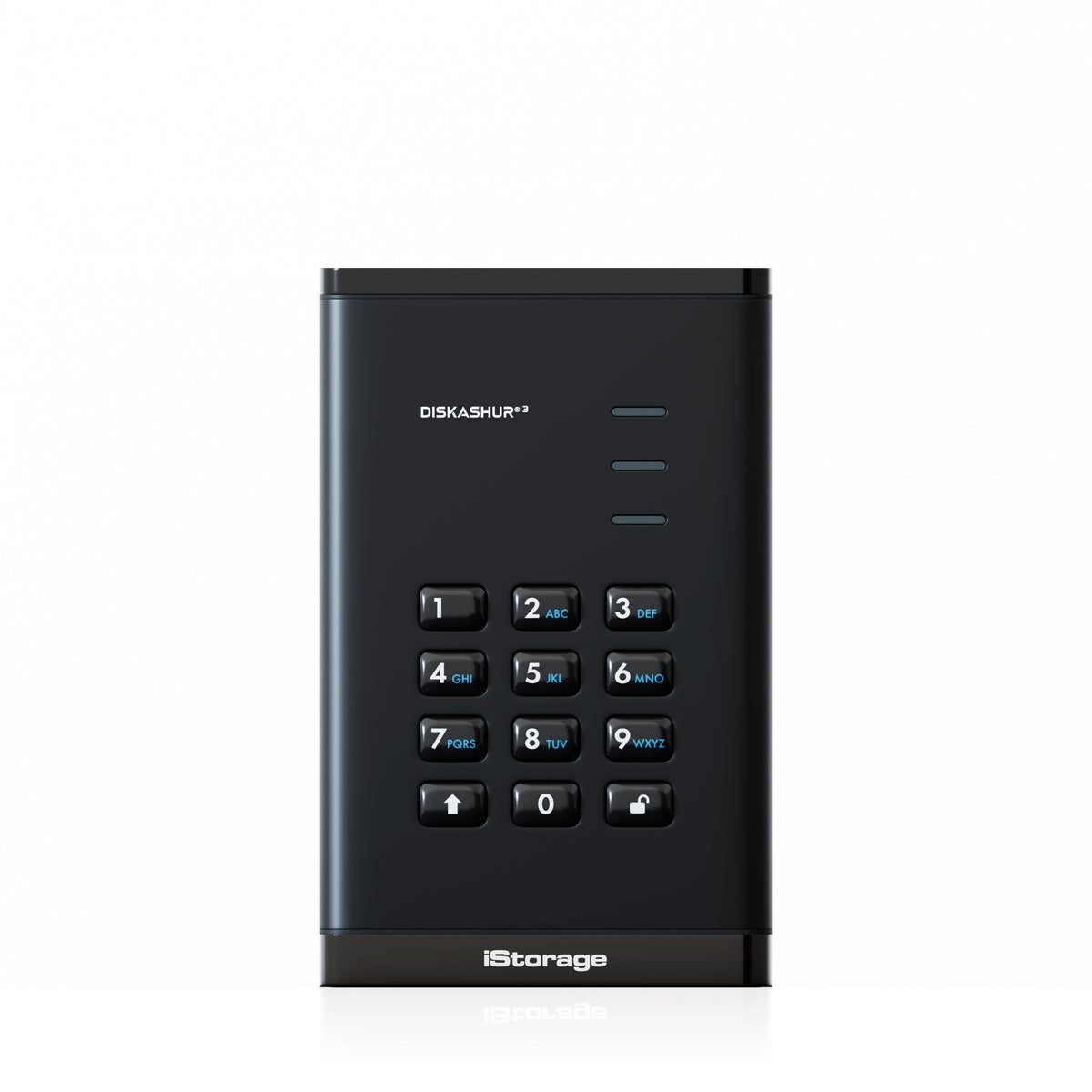 iStorage diskAshur3 Hardware Encrypted SSD by -Black