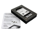 StarTech.com 2.5” to 3.5” SATA Aluminum Hard Drive Adapter Enclosure with SSD / HDD Height up to 12.5mm