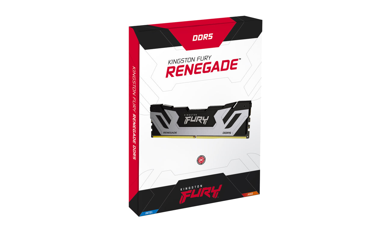 Kingston Technology FURY 48GB 8800MT/s DDR5 CL42 CUDIMM (Kit of 2) Renegade Silver